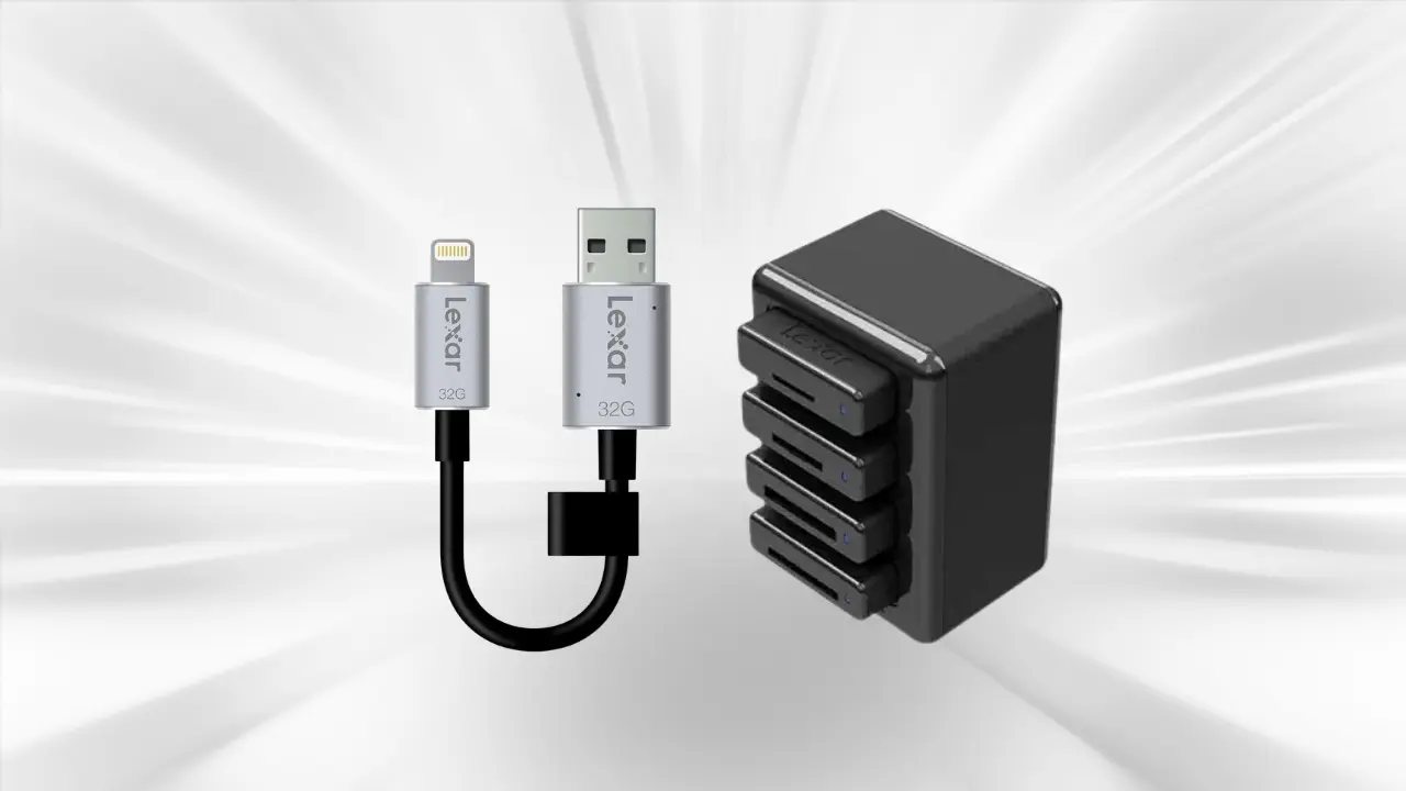 Accesorios Lexar adaptadores y bahía de transferencia