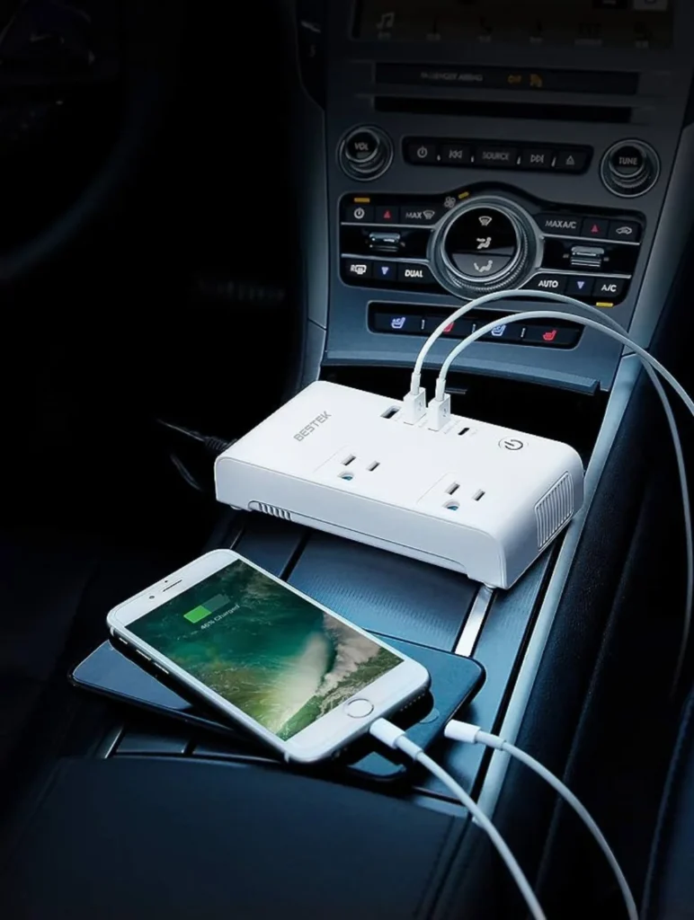Energía dentro de tu auto