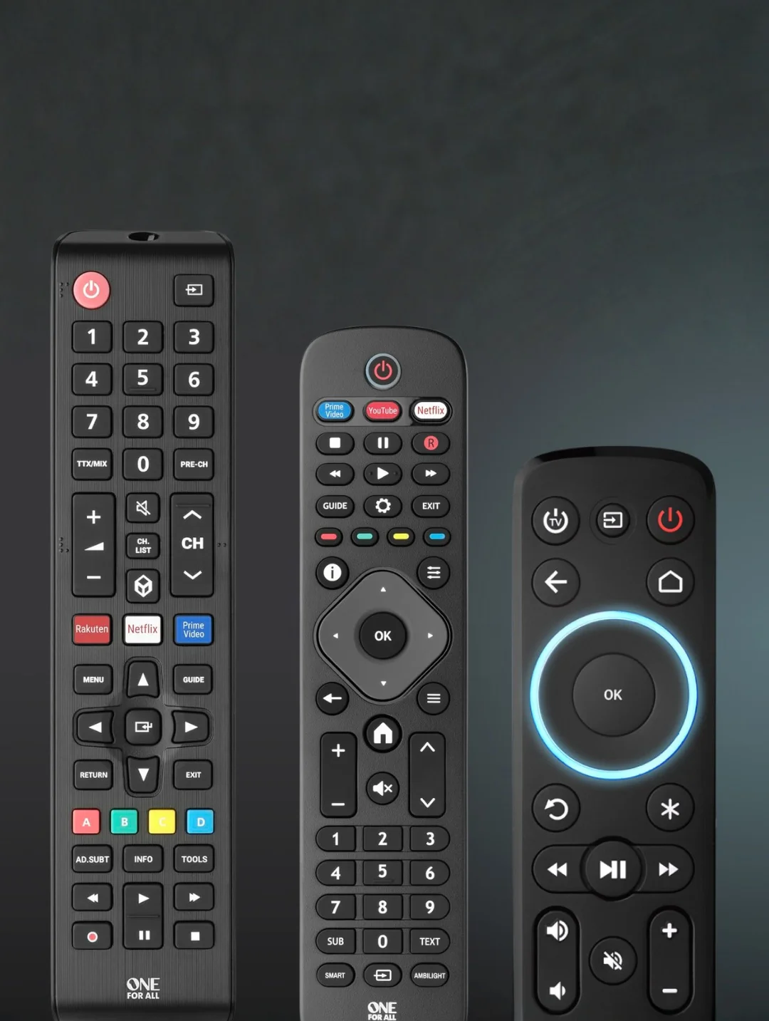 Controles remotos universales One For All