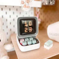 Divoom YUAKUOD Mini Altavoz Bluetooth, Color Blanco